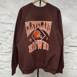 Cleveland Browns Crewneck Sweatshirt Vintage 80s 90s NFL Football Team Artex USA